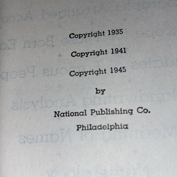 1945 Sign of My Friends horoscope book. - Picture 6 of 12